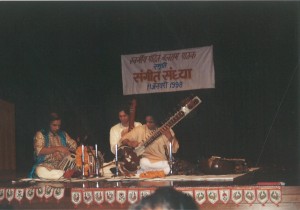 Pt. Ashok Pathak en Pt. Vinod Pathak in New Delhi         